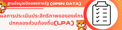 16ผลการประเมินประสิทธิภาพขององค์กรปกคลองส่วนท้องถิ่น(LPA)